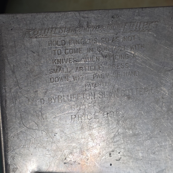 Vintage Rustic Kitchen Utensil | Rapid Slaw and Vegetable Cutter | Bluffton, OH - Picture 8 of 8